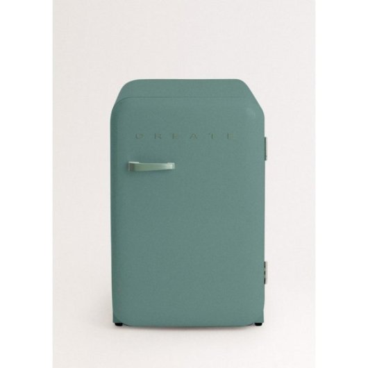 Create Frigorífico Retro Mini 107L R600a Verde F