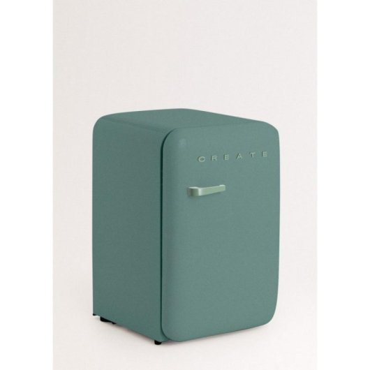 Create Frigorífico Retro Mini 107L R600a Verde F