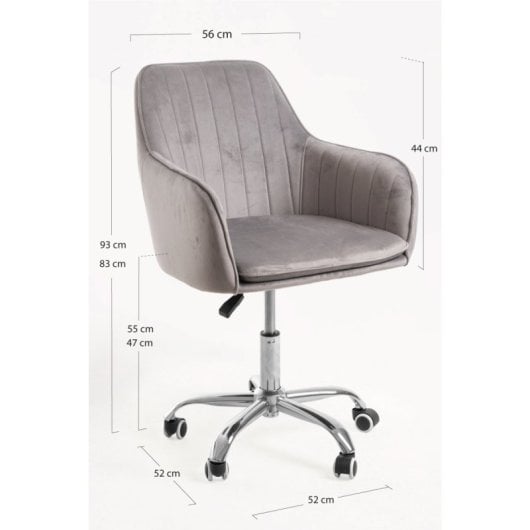 Regalos Miguel - Sillas De Escritorio - Silla Chic Office - Gris
