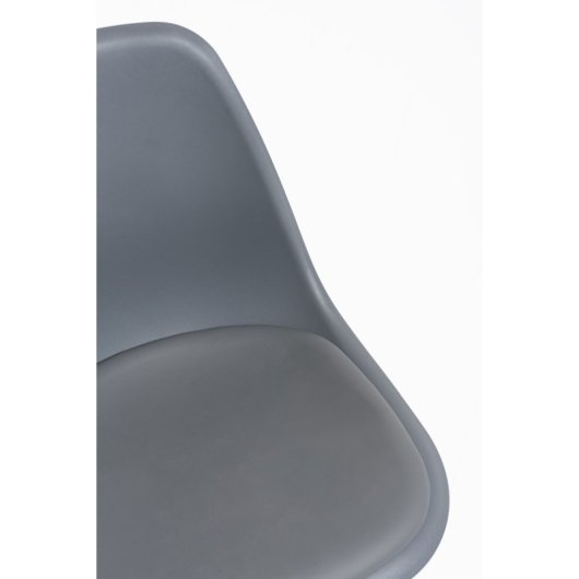 Sillas De Escritorio - Silla Dami Office - Gris Oscuro