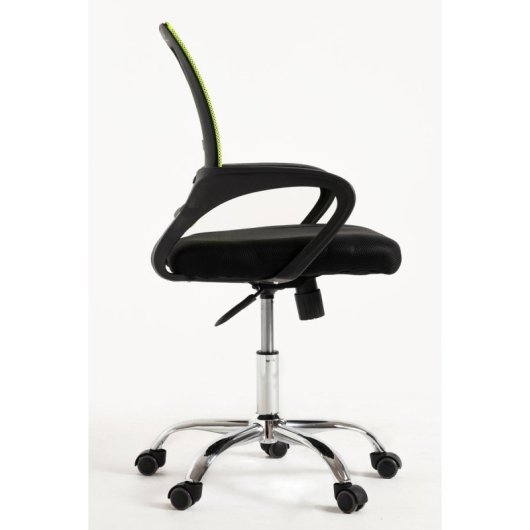 Sillas De Escritorio - Silla Midi Pro - Verde Y Negro
