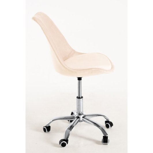 Sillas De Escritorio - Silla Neo Terciopelo - Beige