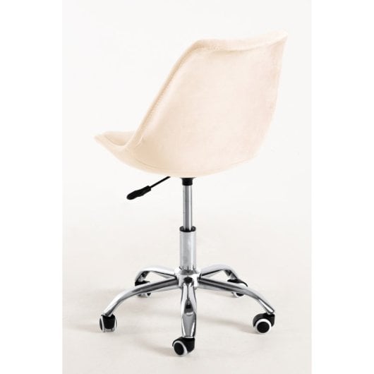 Sillas De Escritorio - Silla Neo Terciopelo - Beige