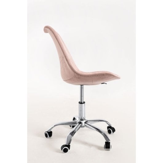 Sillas De Escritorio - Silla Neo Terciopelo - Rosa