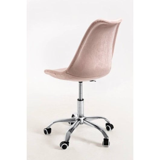 Sillas De Escritorio - Silla Neo Terciopelo - Rosa