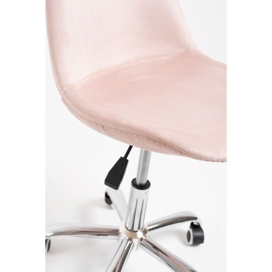 Sillas De Escritorio - Silla Neo Terciopelo - Rosa
