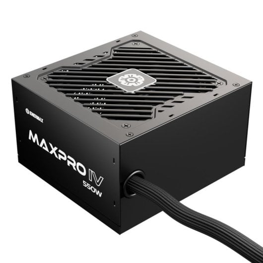 Fuente de alimentación Enermax MaxPro IV 550W 80 PLUS Gold Modular Negra con LED y protección avanzada