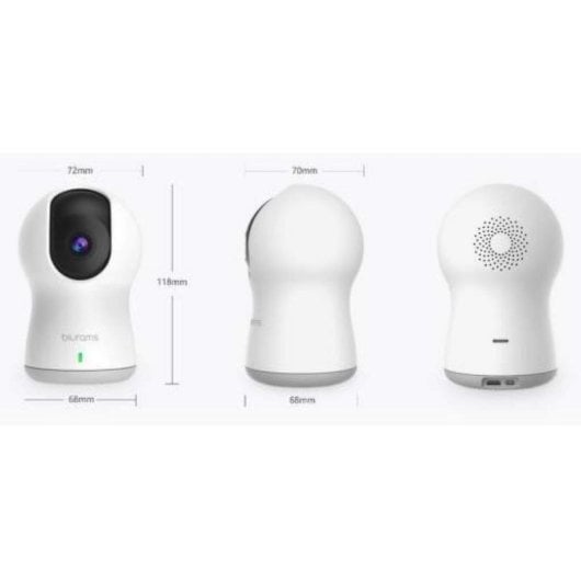 Cámara IP Blurams Dome Pro 1080p, sensor 2MP, visión nocturna, 360°, WiFi 2.4GHz