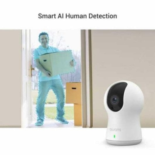 Cámara IP Blurams Dome Pro 1080p, sensor 2MP, visión nocturna, 360°, WiFi 2.4GHz