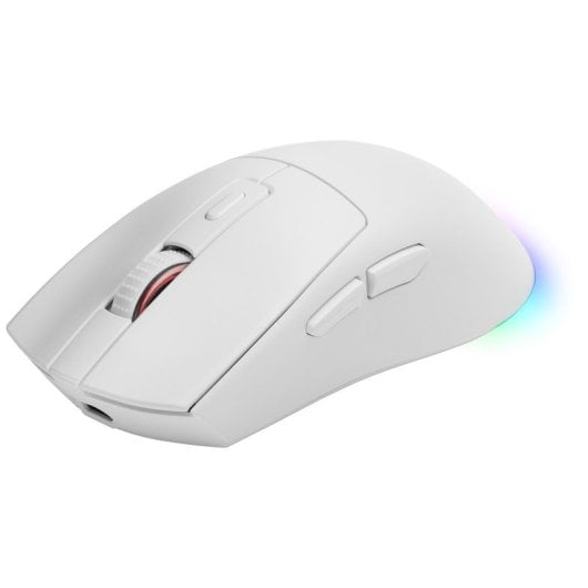 Mars Gaming Mm-t3 Ratón Inalámbrico Rgb Óptico Bluetooth 5.0 14400 Dpi Switches Huano Blanco
