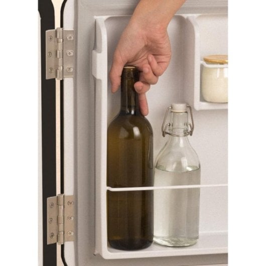 Create Frigorífico Retro Mini 48L Gas R600a ECO Friendly Negro/Verde F