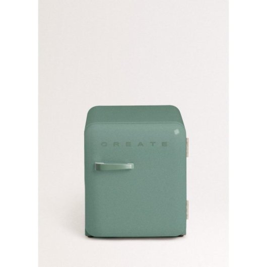 Create Frigorífico Retro Mini 48L R600a Eco Friendly Verde/Verde F