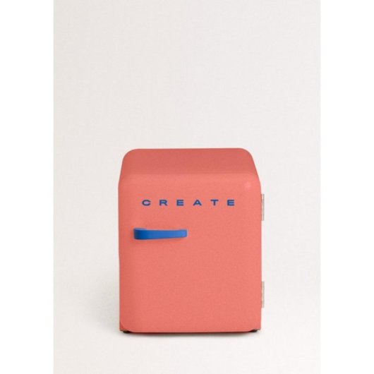 Create Frigorífico Retro Mini 48L Eco Friendly Terracota/Azul F