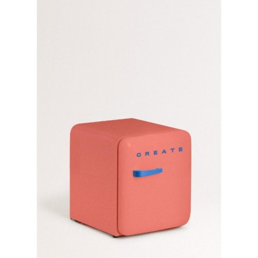Create Frigorífico Retro Mini 48L Eco Friendly Terracota/Azul F