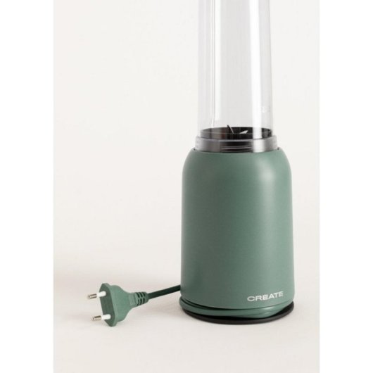 Batidora portátil CREATE Moi Studio 0,4L 230W Salvia Tritan acero inox transportable