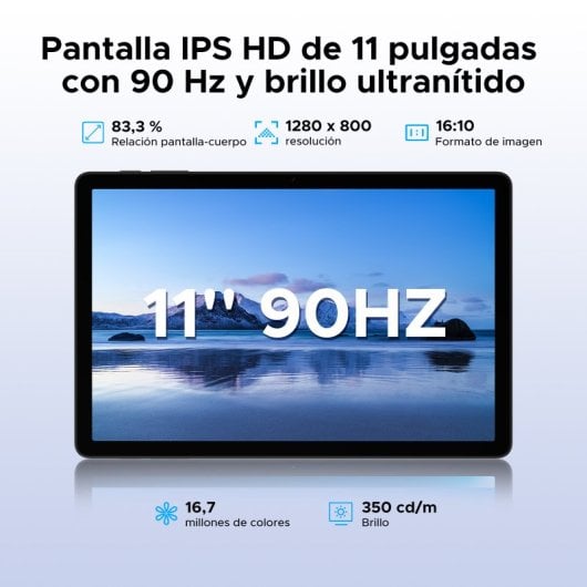 Doogee Tab G6 Tablet 11 Zoll Android 15/30gb Ram+256gb Rom, GPS Widevine L1 8000mah 4g Lte