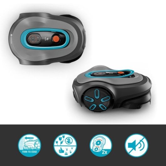Corta-relva robot Gardena Smart Sileno Max 1200 m² cinzento – 19902-26