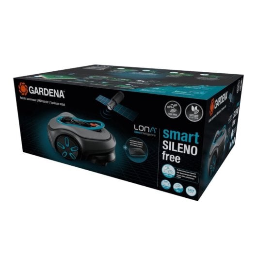 Corta-relva robot Gardena Smart Sileno Max 1200 m² cinzento – 19902-26
