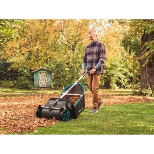Barredora Gardena 3565-20 Recolector de Hojas y Césped Ergonomique