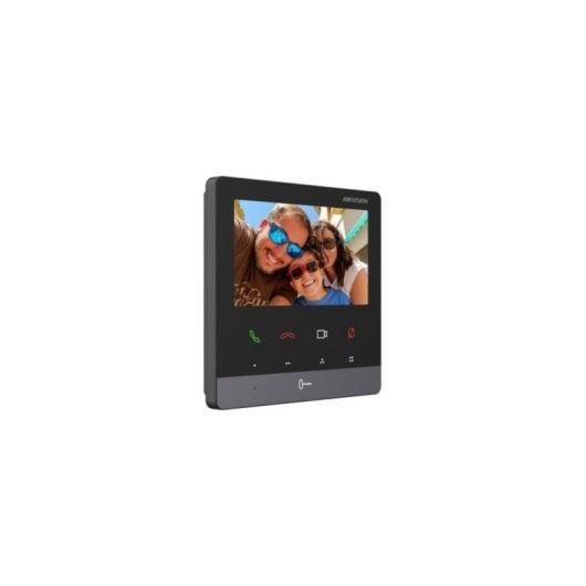 Monitor Videoportero Hikvision DS-KH6100-E1 4.3" TFT PoE Botones Físicos Negro/Gris
