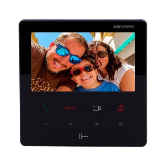 Monitor Videoportero IP Hikvision DS-KH6110-WE1 4.3" TFT Táctil PoE WiFi Negro
