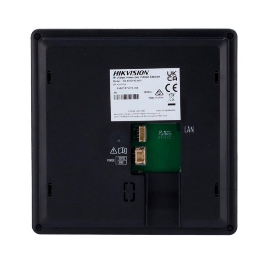Monitor Videoportero IP Hikvision DS-KH6110-WE1 4.3" TFT Táctil PoE WiFi Negro