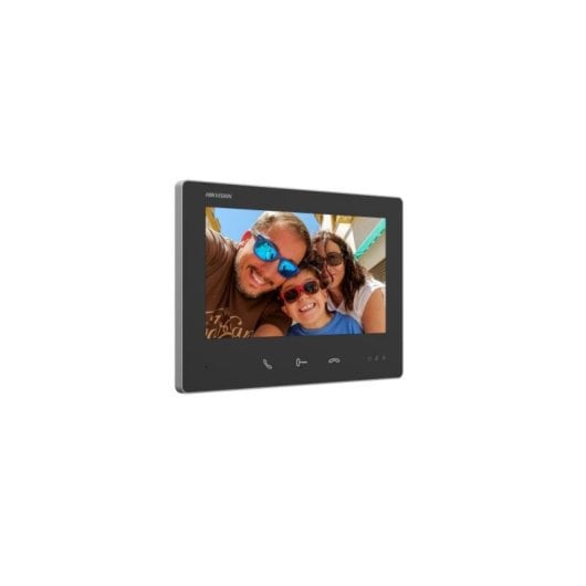 Monitor Interior Hikvision DS-KH7300EY-TE2 7'' Táctil TFT 2 Hilos Botones Físicos y Virtuales Negro