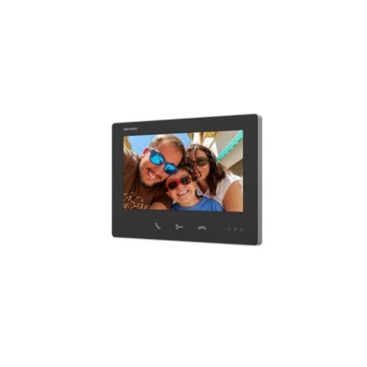 Monitor Interior Hikvision DS-KH7300EY-TE2 7'' Táctil TFT 2 Hilos Botones Físicos y Virtuales Negro