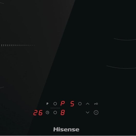 Placa De Inducción Hisense Hi6311bsce 7200w 3 Zonas Negro 59 Cm