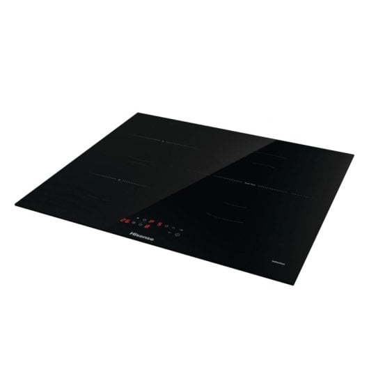 Placa De Inducción Hisense Hi6311bsce 7200w 3 Zonas Negro 59 Cm