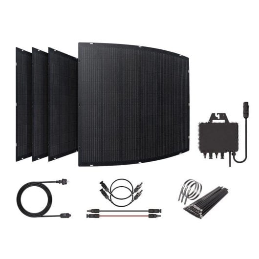 Engel Ps0800f Kit Solar Balcon Placas Solares Flexibles 800w Ip67 Sin Herramientas Conexion Directa Enchufe App Movil Au