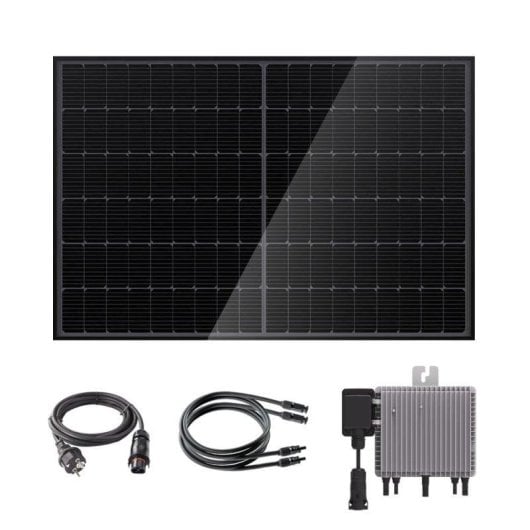 Engel Ps0400r Kit Solar Balcon Placa Solar Rigida Bifacial 400w Ip68 Instalacion Facil Plug Play Conexion Directa App Ah