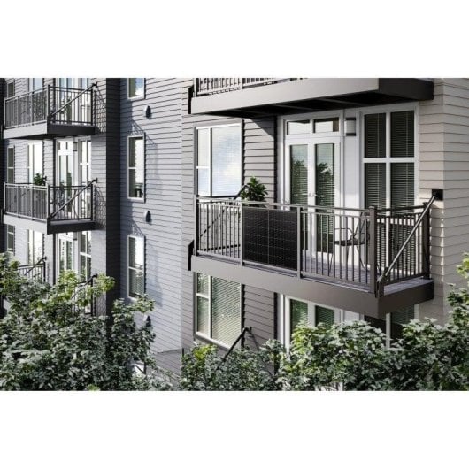 Engel Ps0400r Kit Solar Balcon Placa Solar Rigida Bifacial 400w Ip68 Instalacion Facil Plug Play Conexion Directa App Ah