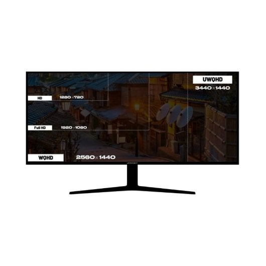 Japannext Jn-ib375c144uqr-h Monitor Gaming Curved 37.5" Ips Uwqhd+ 144hz 1ms