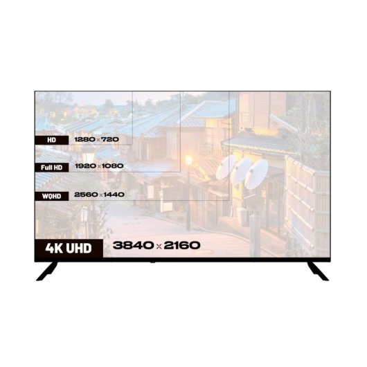 Monitor JAPANNEXT JN-i50U 50" UltraHD 4K 60Hz IPS HDR FreeSync Altifalantes