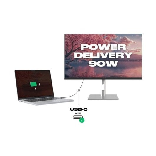 Écran PC JAPANNEXT JN-IPS275K-HSPC9 27" Ultra HD 5K 60Hz IPS USB-C 8ms Ergonomique