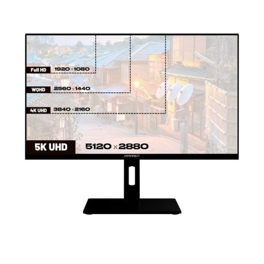Japannext Jn-ips275k-hspc9 Monitor Pc Para Oficina 27" 5k Usb-c (+90 W De Carga)