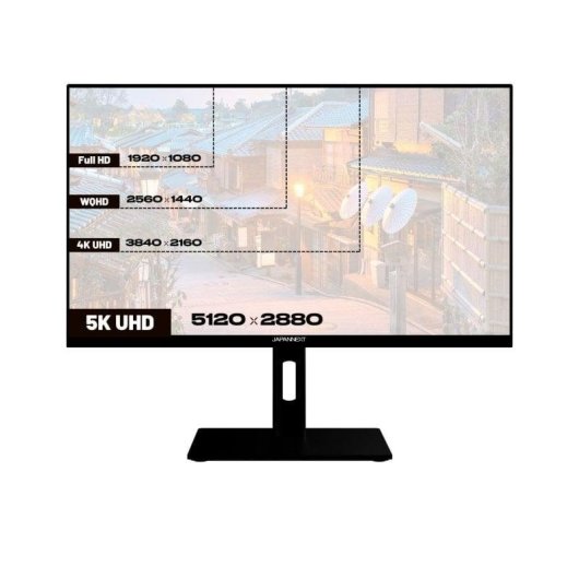 Écran PC JAPANNEXT JN-IPS275K-HSPC9 27" Ultra HD 5K 60Hz IPS USB-C 8ms Ergonomique