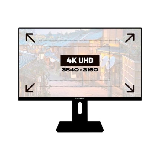 Monitor JAPANNEXT JN-IPS2380UHDR-C65W-HSP 23.8" UltraHD 4K IPS USB-C HDR10 8ms