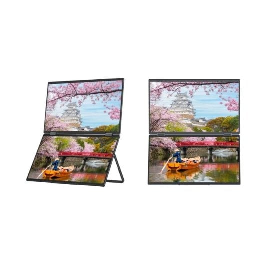 Japannext Jn-dmd-ips156f Doppio monitor 2 x 15,6" Ips Full HD