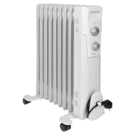 Radiador de aceite Clatronic RA 3736 9 varillas 2000W termostato ruedas seguridad compacto