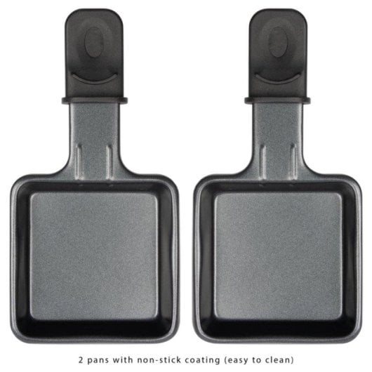 Grill Raclette Clatronic RG 3592 compact 350 W antiadhésif 2 personnes