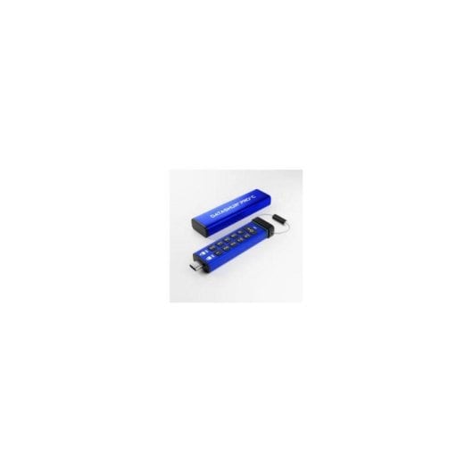 Unità Flash iStorage datAshur Pro+C 128GB USB Tipo C 3.2 Gen 1 Blu