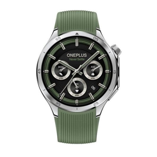 OnePlus Watch 3 GPS Bluetooth 46mm AMOLED Emerald Titanium Lange Akkulaufzeit SpO2