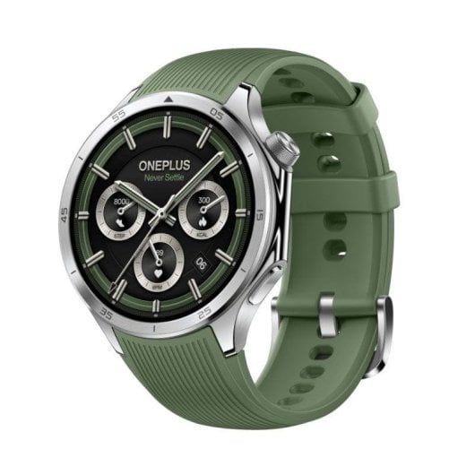 OnePlus Watch 3 GPS Bluetooth 46mm AMOLED Emerald Titanium Lange Akkulaufzeit SpO2