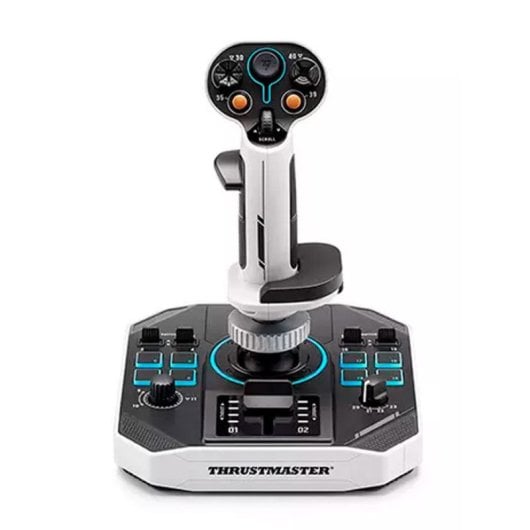 Thrustmaster Sol-R 1 Flightstick USB-C com LED, 44 Botões Programáveis e 3 Eixos Analógicos para PC