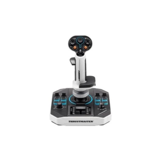 Palanca de vuelo Thrustmaster Sol-R 1 44 botones programables 3 ejes analógicos LED PC USB C