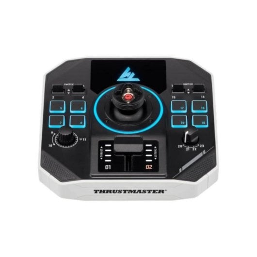 Palanca de vuelo Thrustmaster Sol-R 1 44 botones programables 3 ejes analógicos LED PC USB C