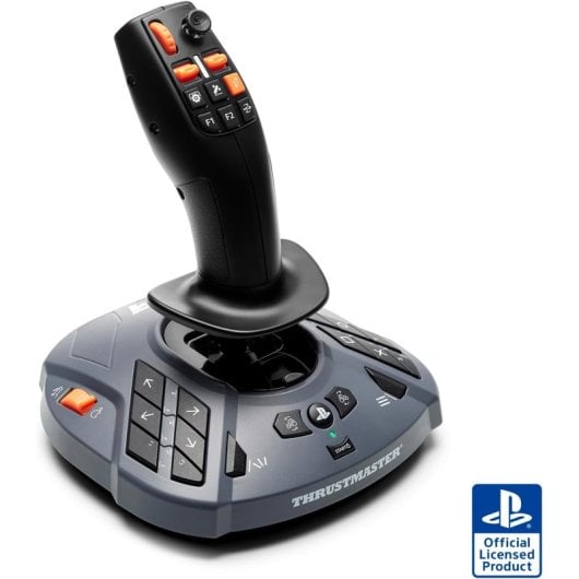 Joystick Thrustmaster SimTask FarmStick Precisión H.E.A.R.T Ambidiestro 33 Botones PS5/PC
