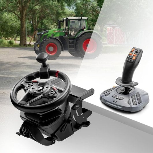 Joystick Thrustmaster SimTask FarmStick Precisión H.E.A.R.T Ambidiestro 33 Botones PS5/PC